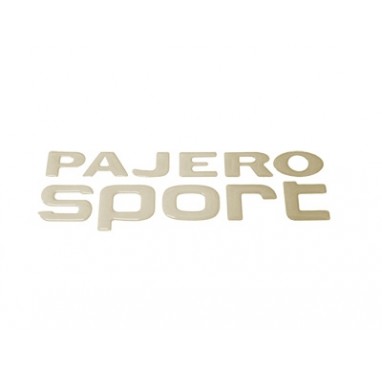 ADESIVO - PAJERO SPORT RESINADO (PRATA) - PAJERO SPORT 2007/...