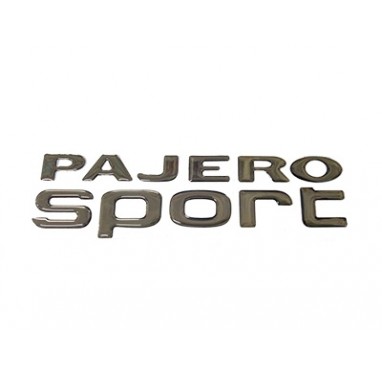 ADESIVO - PAJERO SPORT RESINADO (PRETO) - PAJERO SPORT 2007/... 