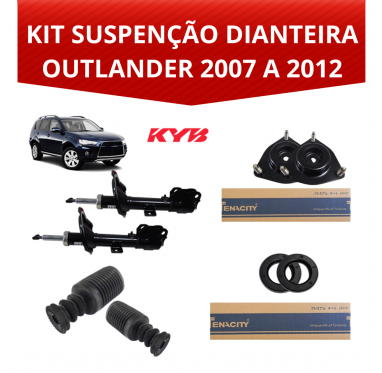 Kit Suspenção Dianteira Outlander 3.0 2007 a 2012 - Kayaba