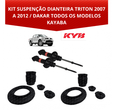 Kit Suspenção Dianteira Triton 2007 a 2012 / Dakar Todos Os Modelos Kayaba
